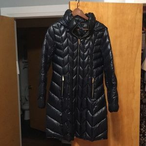 Navy via spiga  puffer jacket